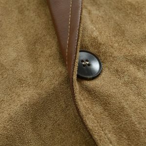 Men's Vintage Buckskin Jacket for Autumn - Quick 24-Hour Shipping | MTA2225C0TO