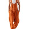 Men's Cotton-Linen Casual Jumpsuit with Multiple Pockets – Fast 24-Hour Shipping