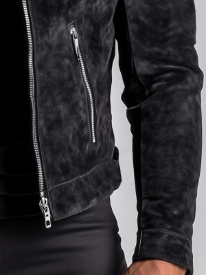 Black Suede Jacket for Men/Women – Stylish, Premium Quality with 24-Hour Fast Shipping