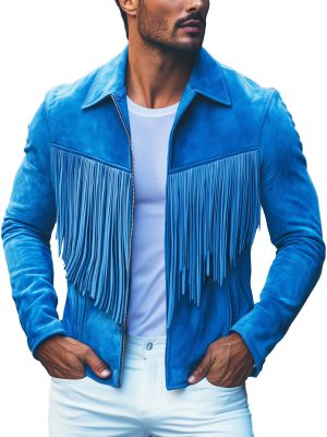 Stylish Fringed Suede Jacket for Women – Fast 24-Hour Shipping, Premium Leather Look