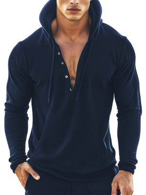 Fast Shipping Hoodie Tee - Casual Long Sleeve Hooded T-Shirt (Ships in 24 Hours)