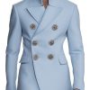 Men's Double-Breasted Wool Jacket – Stylish, Warm & Ships in 24 Hours