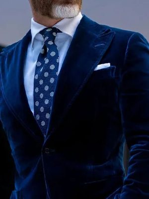 Retro Velvet Blazer with Multiple Pockets – Fast 24-Hour Shipping