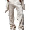 Men's Casual Loose-Fit Solid Knit Pants - Fast 24-Hour Shipping