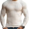 Fast Shipping Solid Color Crew Neck Sweater for Men & Women – 24-Hour Dispatch
