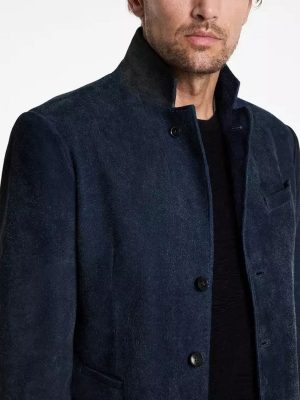Men's Vintage Wool Blazer - Single Breasted Casual Jacket with 24-Hour Shipping