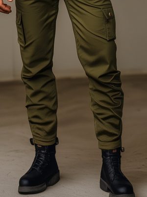 Vintage Cargo Jumpsuit with Multiple Pockets – Long Sleeve Workwear Romper, Ships in 24 Hours