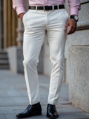 Business Solid Color Suit Pants – Fast 24-Hour Shipping & Free Returns